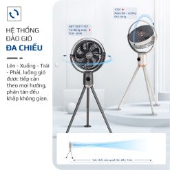 Quạt Tuần Hoàn Không Khí - Quạt Không Dây OLIVO WF1 17