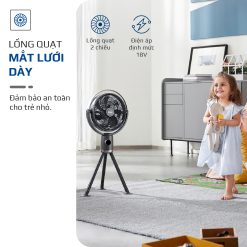 Quạt Tuần Hoàn Không Khí - Quạt Không Dây OLIVO WF1 18