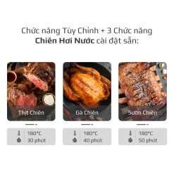 Nồi chiên hơi nước olivo sf15-08
