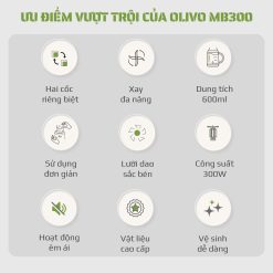 Máy xay sinh tố OLIVO MB300 2