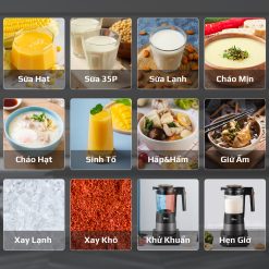 Máy Xay Nấu Đa Năng OLIVO X24 PRO 4