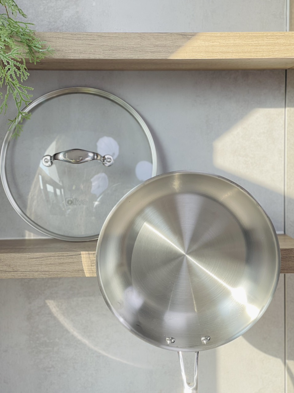 Chảo INOX OLIVO STEVE X có chống dính