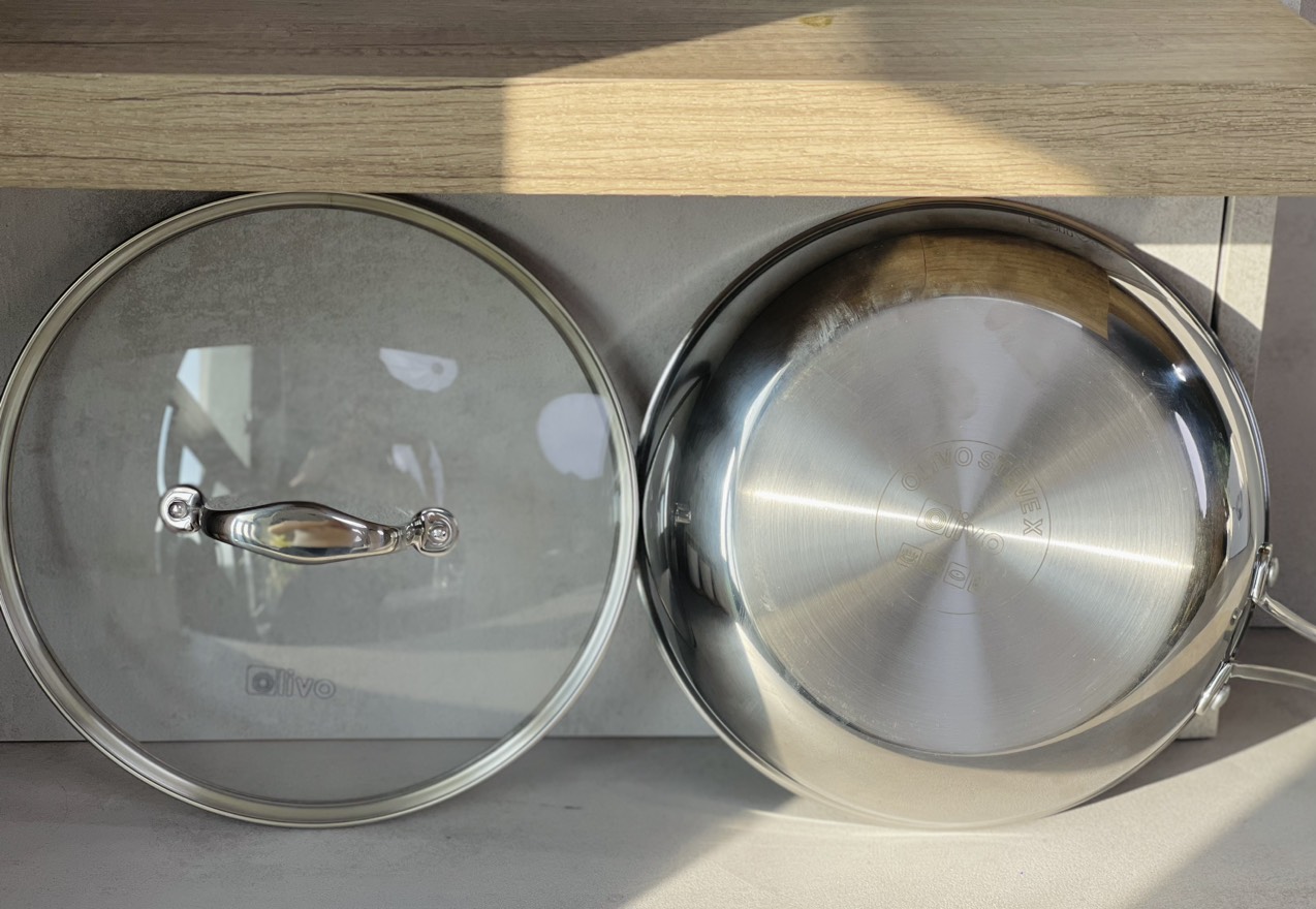 Chảo INOX OLIVO STEVE X có chống dính