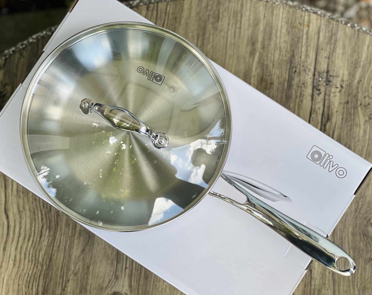 Chảo INOX OLIVO STEVE X có chống dính
