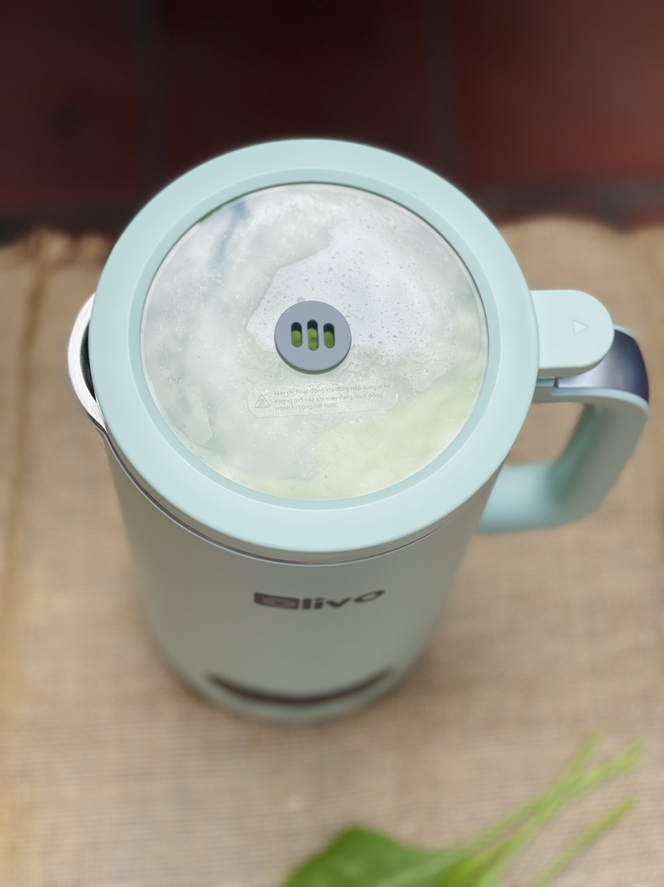 máy làm sữa hạt OLIVO CB1000 nấu 250g sữa đậu nành
