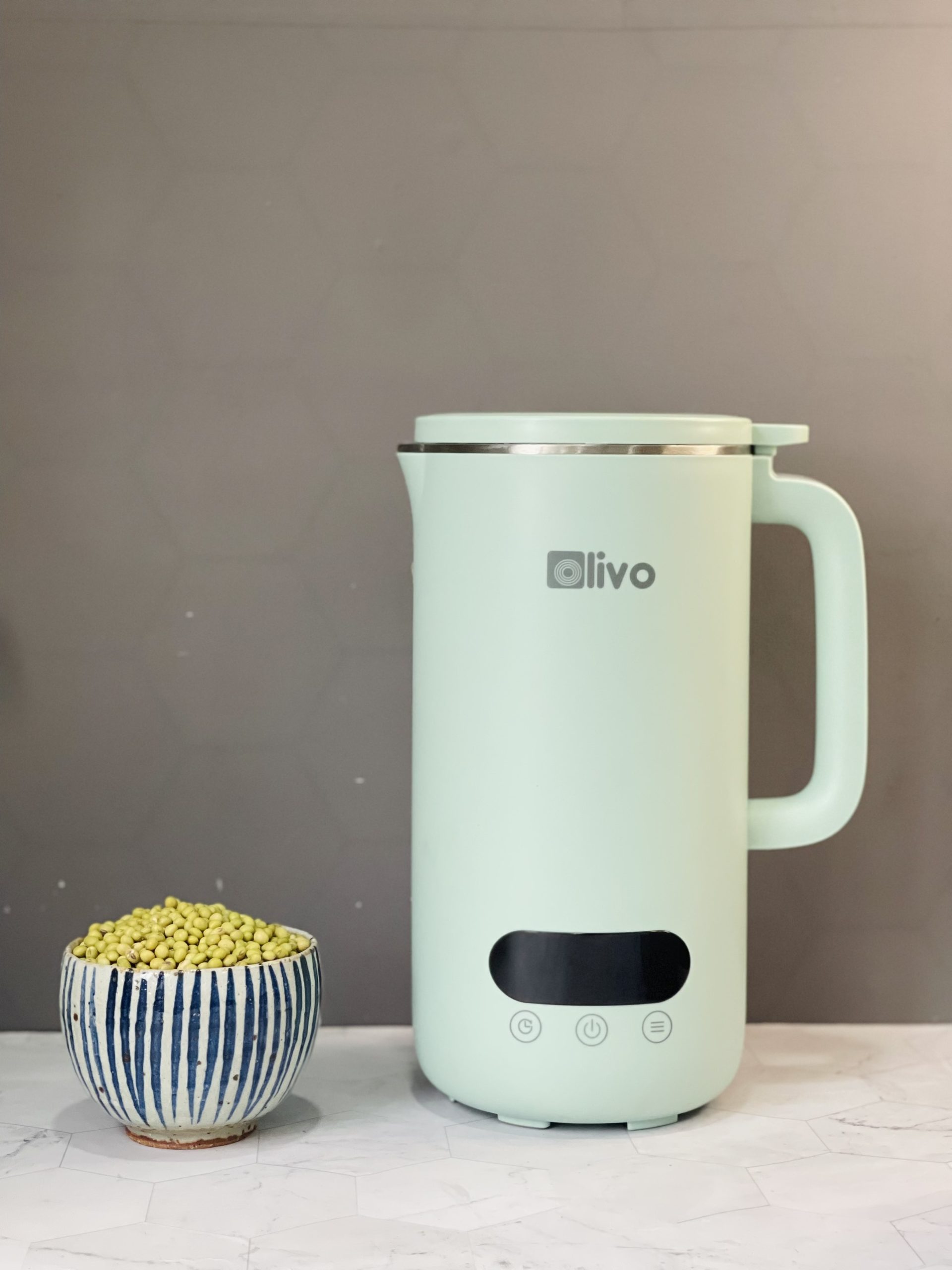 máy làm sữa hạt OLIVO CB1000 nấu 250g sữa đậu nành