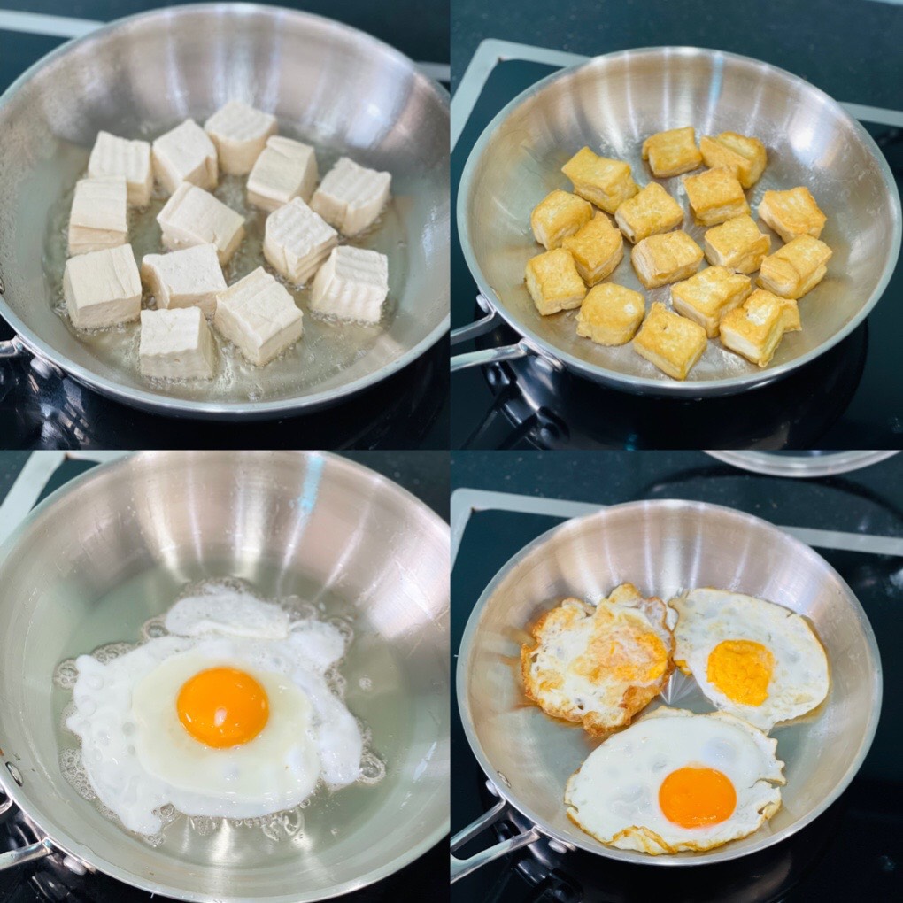 Rán đậu, rán trứng bằng chảo OLIVO STEVE X
