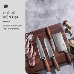 Bộ Dao 4 Món OLIVO STEVE