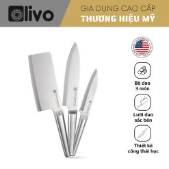 Bộ Dao 3 Món OLIVO DAVINCI