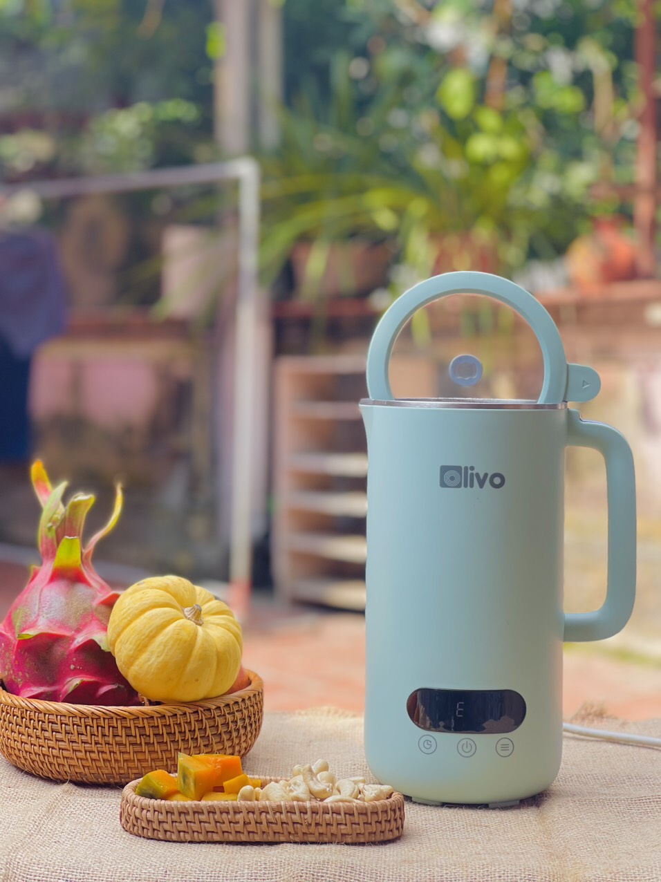 3 công thức sữa hạt điều làm bằng máy làm sữa hạt OLIVO CB1000