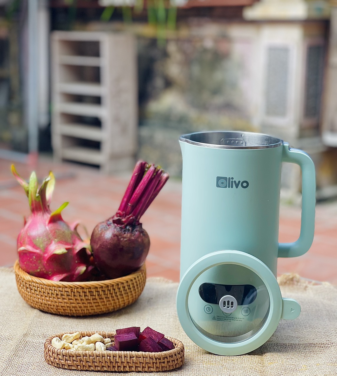 3 công thức sữa hạt điều làm bằng máy làm sữa hạt OLIVO CB1000