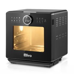 Nồi Chiên Hấp Đa Năng OLIVO SF16 PRO 2026 - Bản Nâng Cấp 70 Chế Độ Cài Sẵn, Toàn Bộ Khoang Nồi Và Phụ Kiện Bằng Inox 304 Cao Cấp, Dung Tích 16L, Vệ Sinh Dễ Dàng